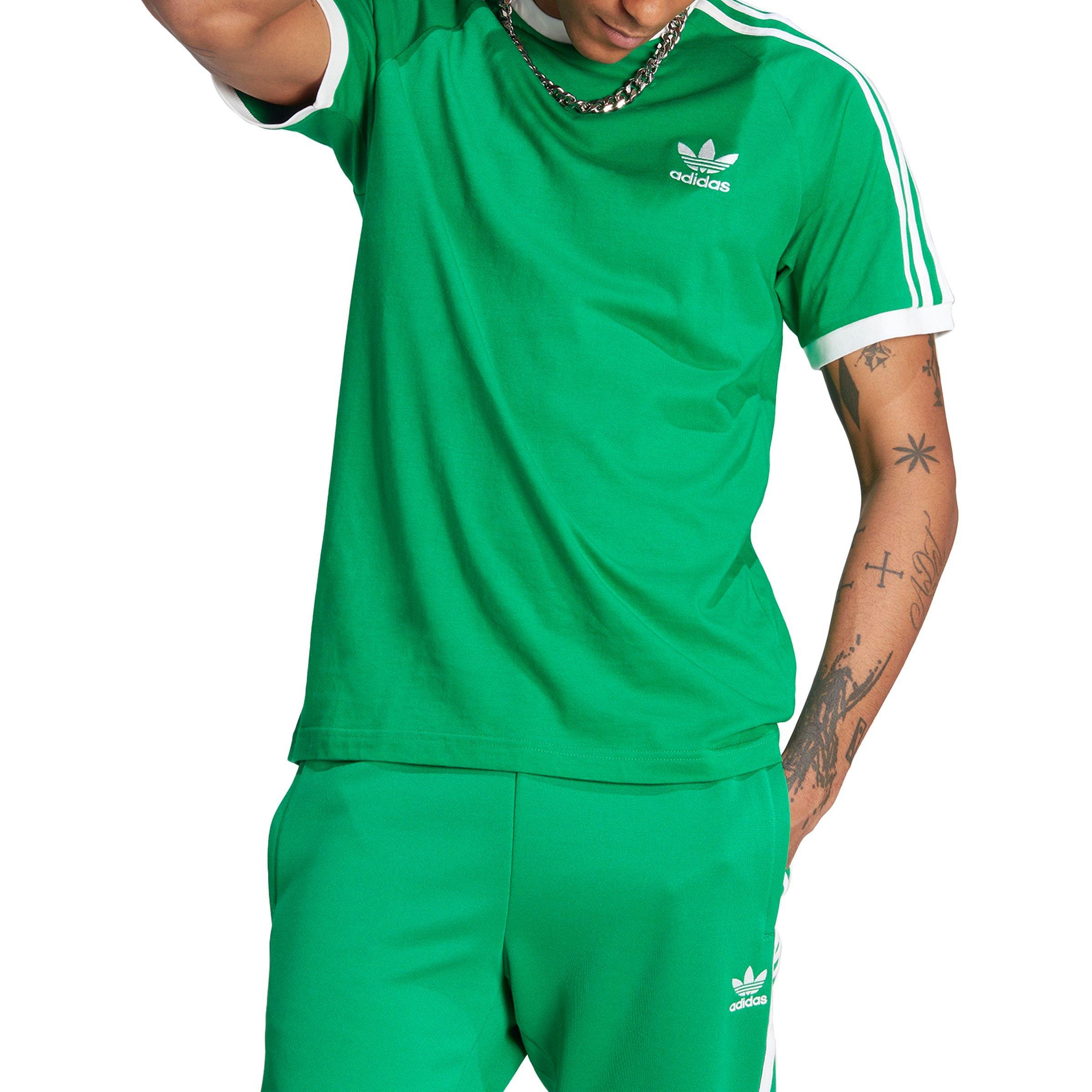 adidas Originals Men's Adicolor Classics 3-Stripes T-Shirt-Green